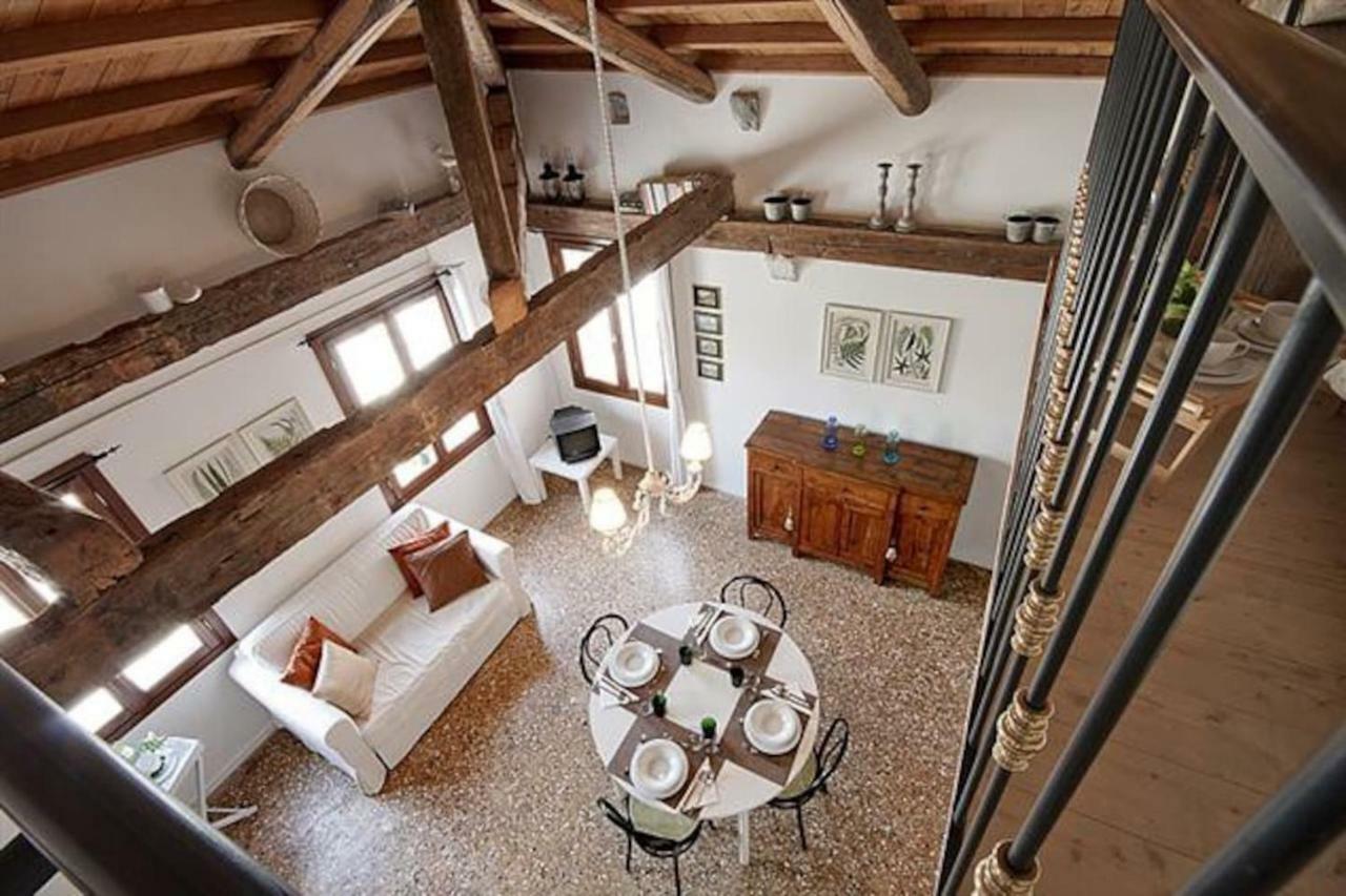 Loft Overlooking The Grand Canal Venedig Exterior foto